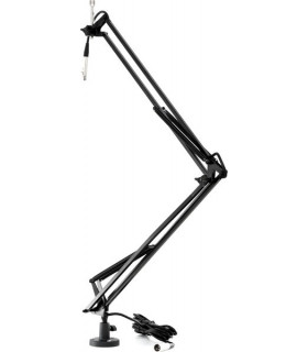 DS 200 BLACK MILLENIUM DESKTOP MICROPHONE ARM