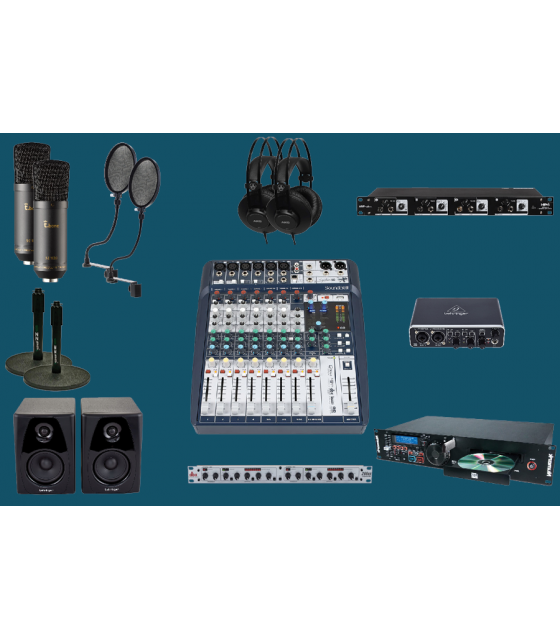 Complete FM Radio Studio Packages - Teko Broadcast Store