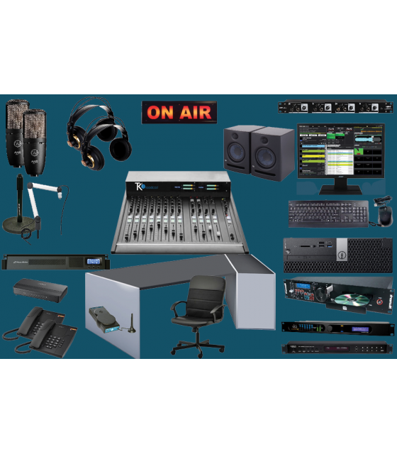 Complete FM Radio Studio Packages - Teko Broadcast Store