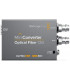 Mini convertidor de fibra óptica 12G de Blackmagic Design