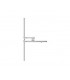 Stainless steel FM Dipole Antenna, 3500 Watt, Demountable, 7/8 Connector