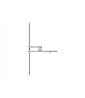 Antenne dipôle FM en acier inoxydable-2500 Watt, démontable, connecteur 7/16