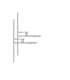 Stainless steel FM Dipole 2-Bay Antenna-5 kW