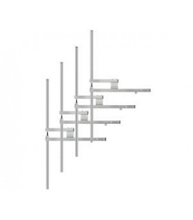 Antenne dipôle FM 4-Bay en acier inoxydable-5 kW