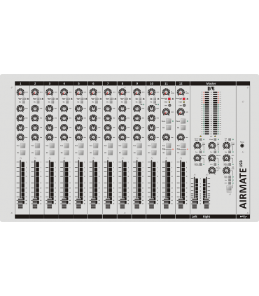 Console de Mixage D&R AIRMATE-USB 12 Canaux