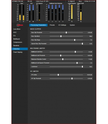 OPTIMOD TRIO FM-AM AUDIO PROCESSOR