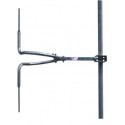Antena sintonizada dipolo banda estrecha acero inoxidable, 500W, conector N