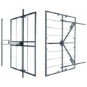 Panel dipolo en acero inoxidable, 3kW, brida 7/8