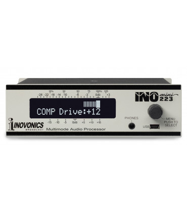 223 INOmini Multimode Audio Processor AM: DSP-based | Monaural | NRSC, AM, FM, SCA, TIS