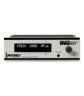637 INOmini Iovonics Broadcast Radio Monitor AM SiteStreamer con interfaz web